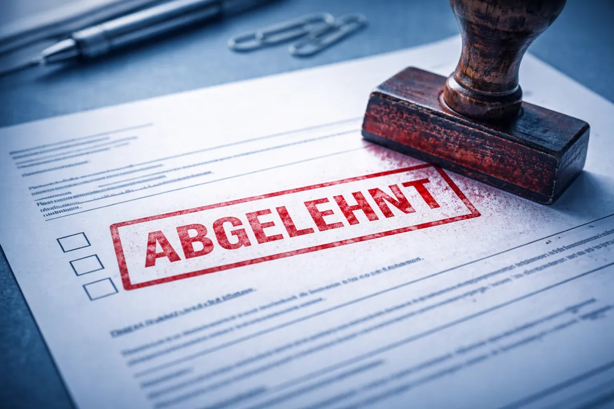 Bescheid einer Pflegekasse mit Ablehnung von Pflegeleistungen